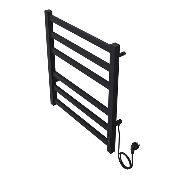 Полотенцесушитель электрический Azario Palermo П6 500x600 мм AZ83856B фото 3