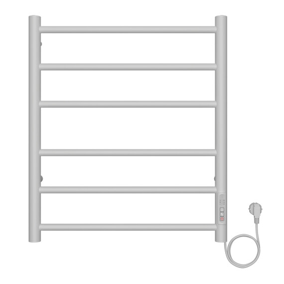 Полотенцесушитель электрический Azario Parma П6 500x600 мм AZ10856W фото 2