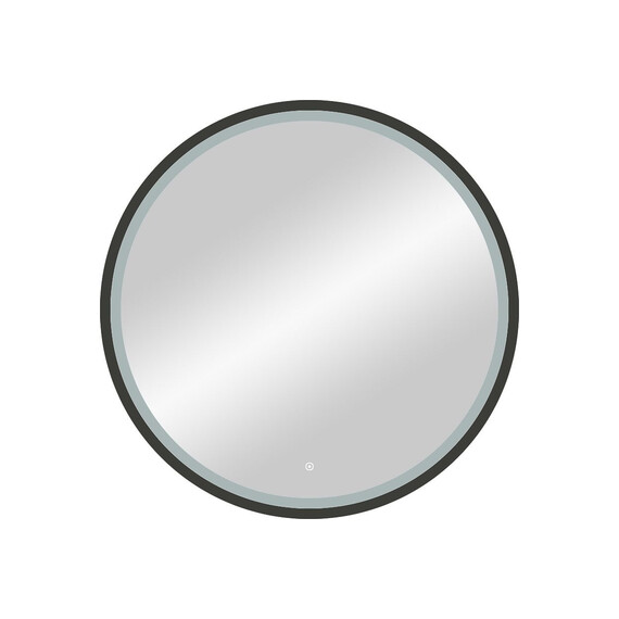 Зеркало Art&Max Livorno 80 см AM-Liv-800-DS-F-Nero, чёрный фото 2