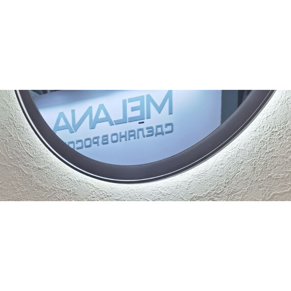 Зеркало Art&Max Napoli 60 см AM-Nap-600-DS-F-Grey, тёмно-серый фото 6