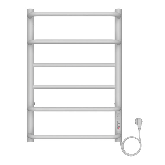 Полотенцесушитель электрический Azario Milan П6 400x600 мм AZ90846W фото 2