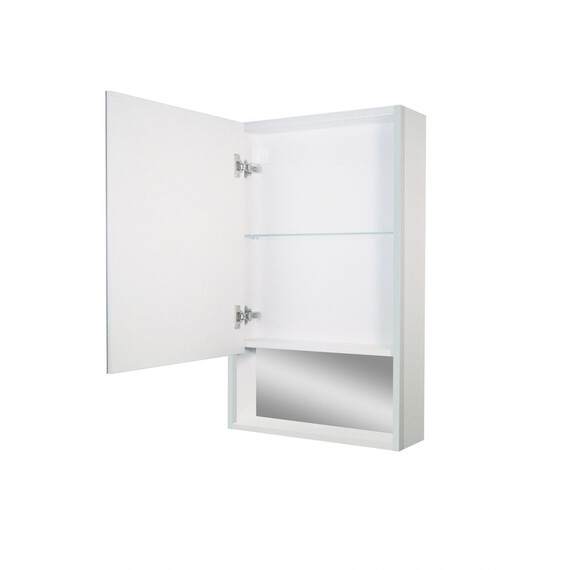 Зеркало-шкаф Art&Max Foggia 60 см AM-Fog-600-800-1D-L-DS-F-White фото 4