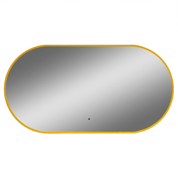 Зеркало Art&Max Torino 55 см AM-Tor-550-1050-DS-Gold, золото фото 4