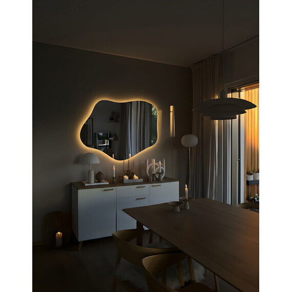 Зеркало Art&Max Como 80 см AM-Com-800-1000-DS-F фото 6