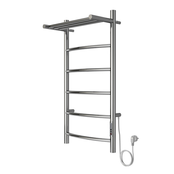 Полотенцесушитель электрический Azario Verona с полкой П6 400x800 мм AZ04848P фото 