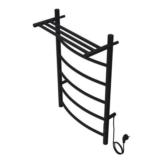 Полотенцесушитель электрический Azario Verona с полкой П6 500x800 мм AZ04858PB фото 2