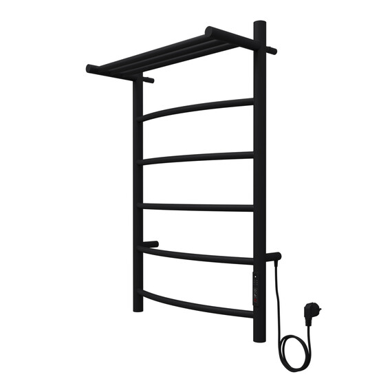 Полотенцесушитель электрический Azario Verona с полкой П6 500x800 мм AZ04858PB фото 