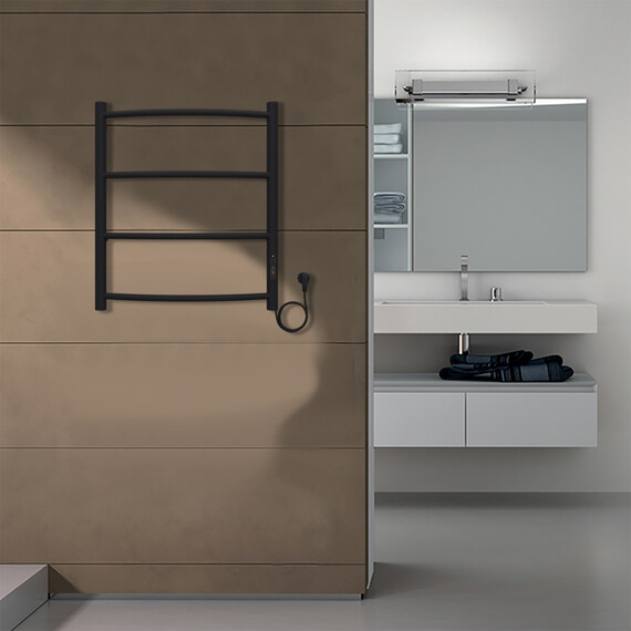 Полотенцесушитель электрический Azario Verona П4 500x600 мм AZ04856B фото 5