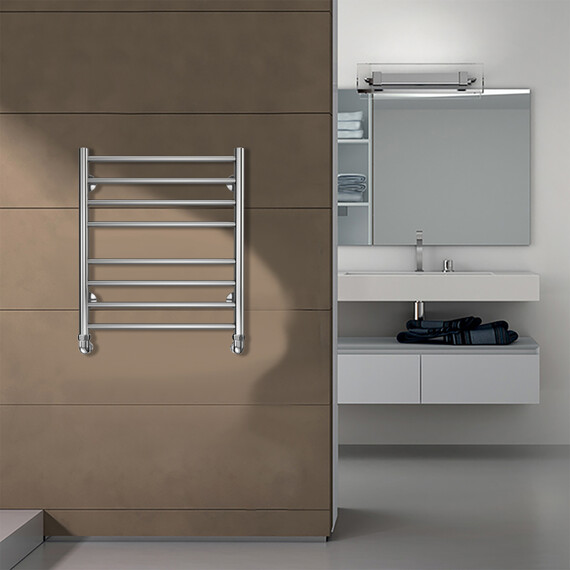 Полотенцесушитель водяной Azario Parma П8 500x600 мм AZ10156S фото 4