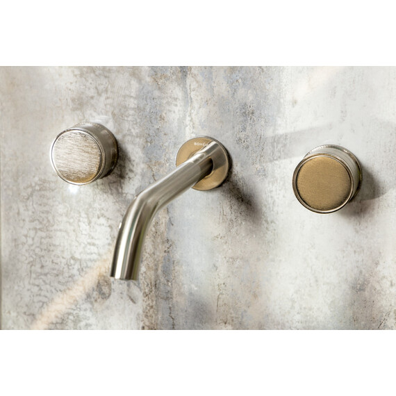 Смеситель для раковины настенный Boheme Prestige 152-2-NB-PR, никель фото 2