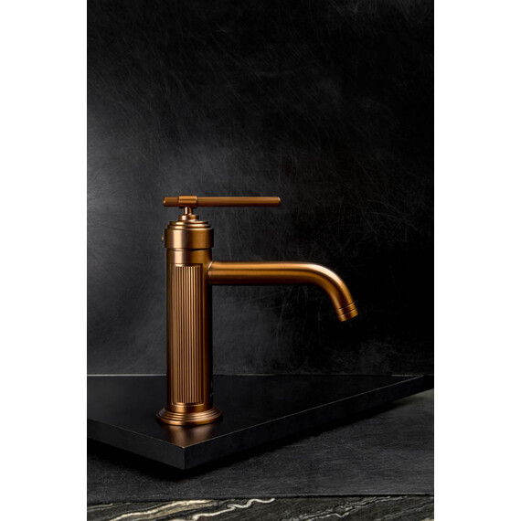 Смеситель для раковины Boheme Eterna 171-BRB, бронза брашированная фото 2