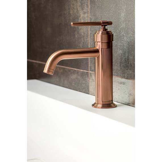 Смеситель для раковины Boheme Eterna 171-CB, медь брашированная фото 2