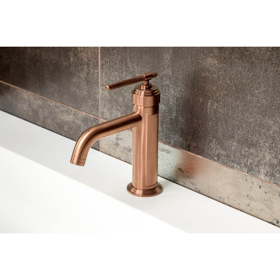 Смеситель для раковины Boheme Eterna 171-CB, медь брашированная фото 3