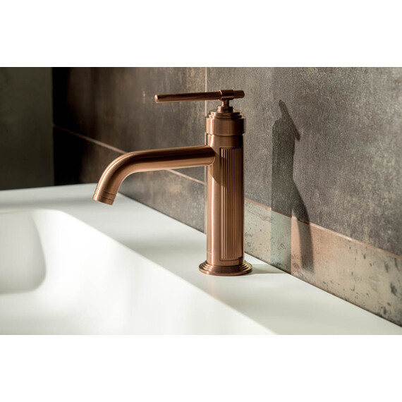 Смеситель для раковины Boheme Eterna 171-CB, медь брашированная фото 6