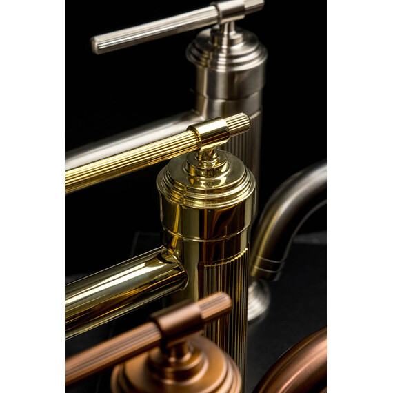 Смеситель для раковины Boheme Eterna 171-GM, графит фото 6