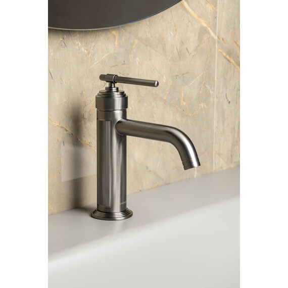 Смеситель для раковины Boheme Eterna 171-GM, графит фото 2