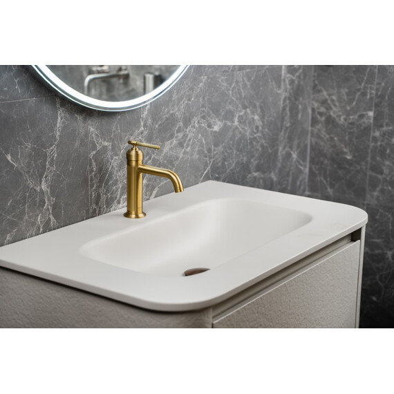 Смеситель для раковины Boheme Eterna 171-MG, золото матовое фото 3