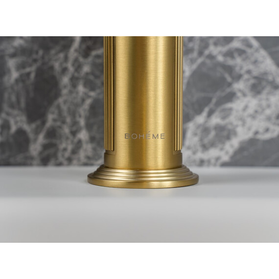 Смеситель для раковины Boheme Eterna 171-MG, золото матовое фото 4