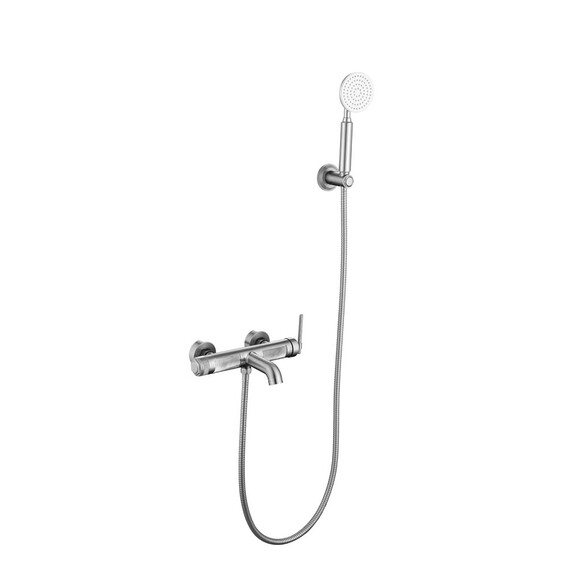 Смеситель для ванны Boheme Eterna 173-NB, никель фото 