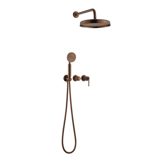 Душевая система для душа Boheme Eterna 174-BRB (со скрытой частью) бронза брашированная фото 