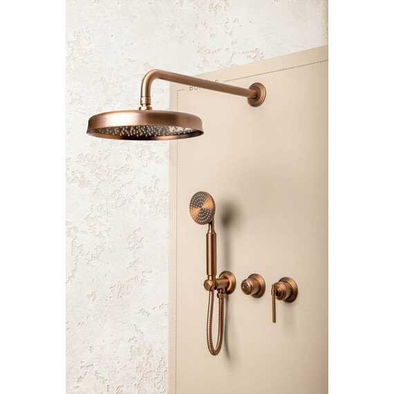 Душевая система для душа Boheme Eterna 174-BRB (со скрытой частью) бронза брашированная фото 2