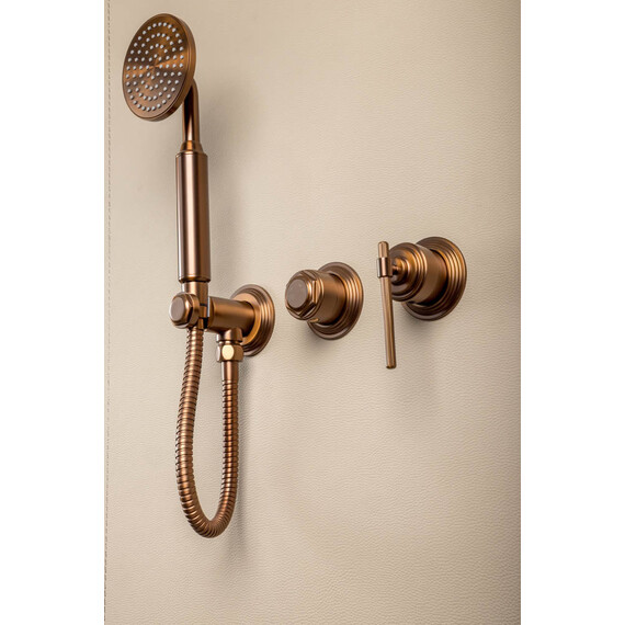 Душевая система для душа Boheme Eterna 174-BRB (со скрытой частью) бронза брашированная фото 4