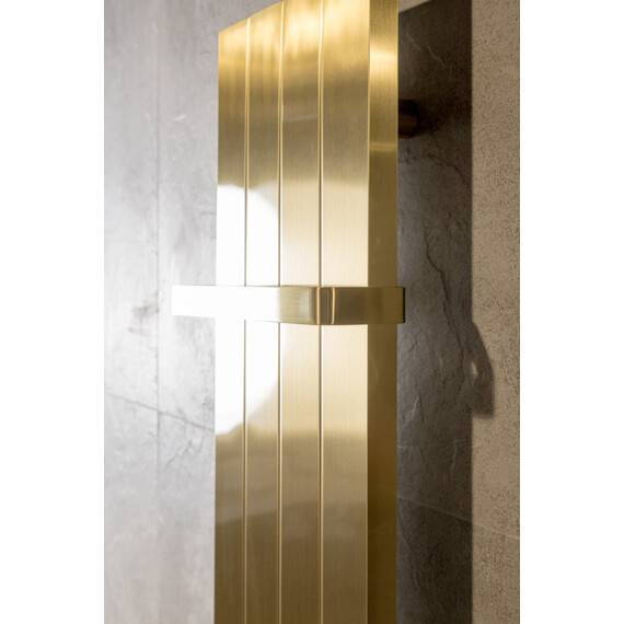 Полотенцесушитель электрический Boheme П4 250x1500 мм 725-MG, золото матовое фото 7