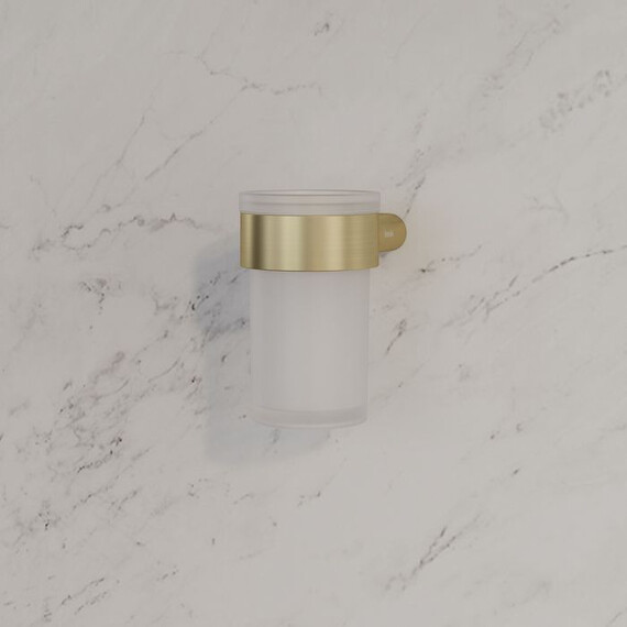 Стакан для зубных щеток Iddis Petite PETG0SGi45, цвет золото матовое фото 6