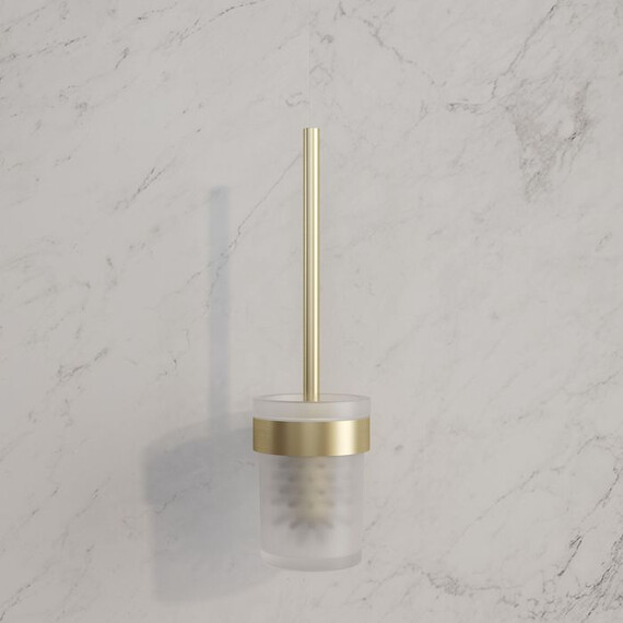 Ёршик для унитаза Iddis Petite PETG0SGi47, цвет золото матовое фото 5