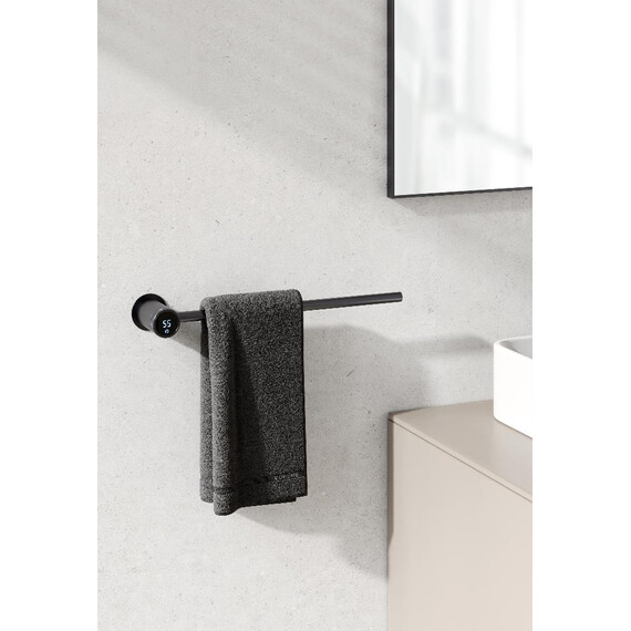 Полотенцесушитель электрический Boheme Stick 450x350 мм 727-GM, графит фото 3