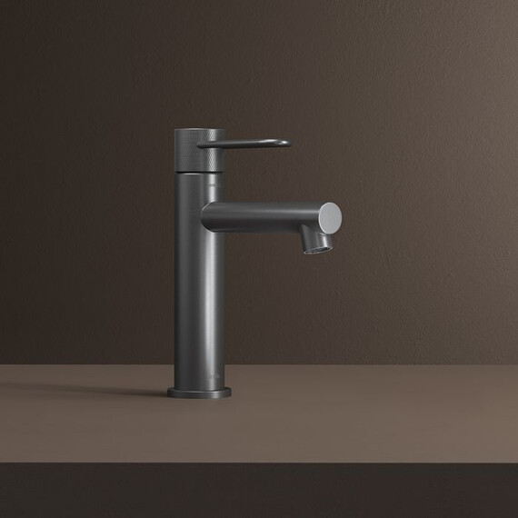 Смеситель для раковины Iddis Duna DUNGM00i01, графит матовый фото 2