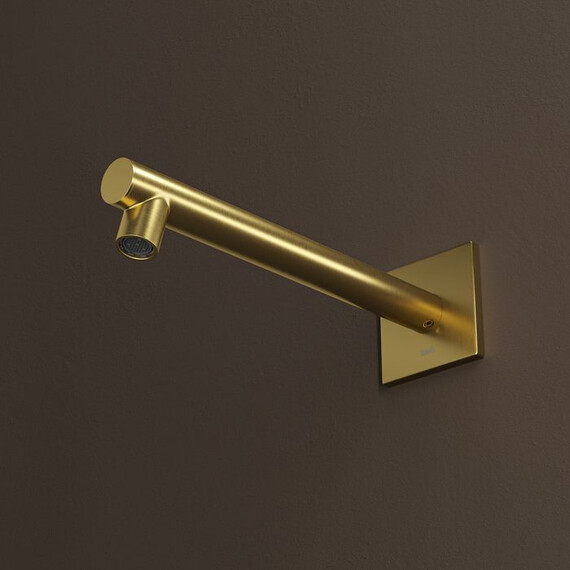 Смеситель для раковины настенный Iddis Duna DUNMG00i65, золото матовое фото 5