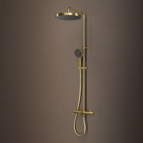 Душевая стойка Iddis Duna DUNMGSTi06, золото матовое фото 13