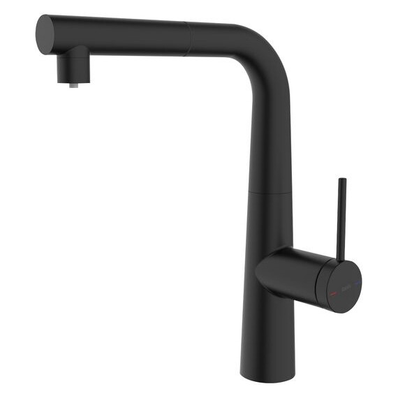 Смеситель для кухни Iddis Pure PURBLPFi05N, чёрный матовый фото 