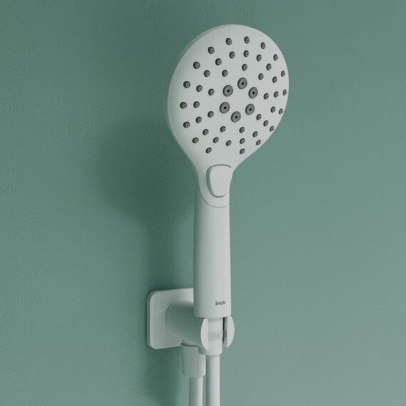 Душевая система для ванны Iddis Ray RAYWT03i68, белый матовый фото 3