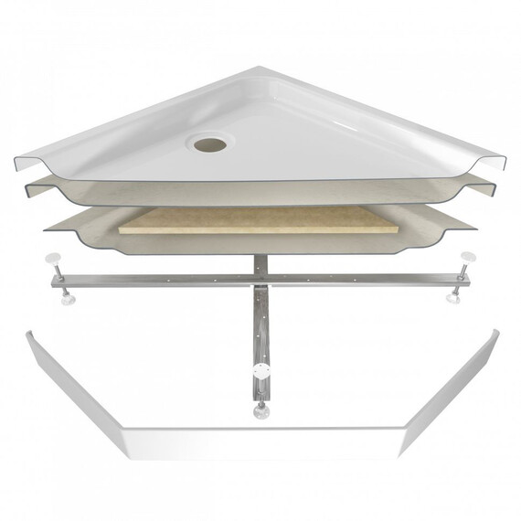 Поддон акриловый Тритон ПД29 100х100 см фото 2