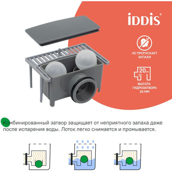 Трап Iddis Level 60 см 975A6SB10DZ фото 6