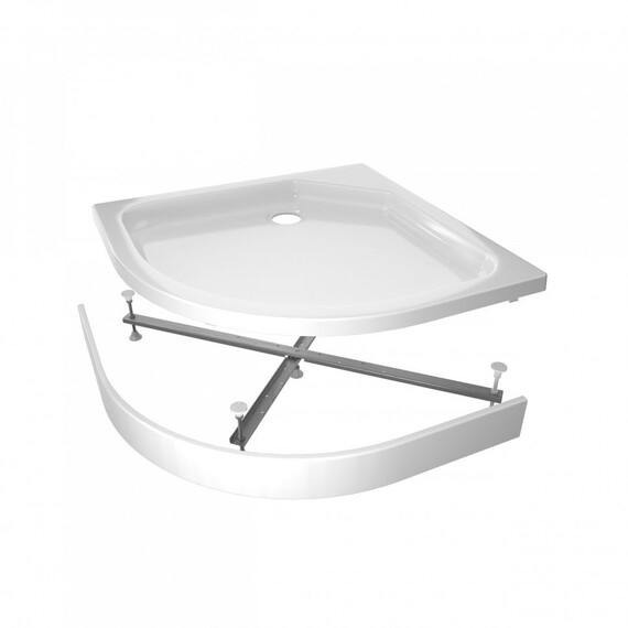 Поддон акриловый Тритон ПД2 90x90 см (каркас и панель в комплекте) фото 2