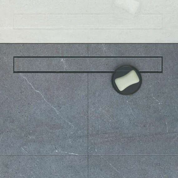 Трап Pestan (BETTOSERB) Confluo Frameless Line 95 см 13701234, хром матовый (под плитку), Цвет производителя: хром, Размер трапа: 1000 фото 2