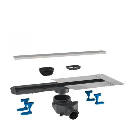 Трап Pestan (BETTOSERB) Confluo Frameless Line 95 см 13701234, хром матовый (под плитку), Цвет производителя: хром, Размер трапа: 1000 фото 3