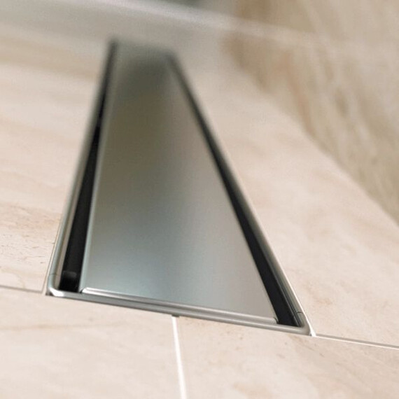 Трап Pestan (BETTOSERB) Betto Line 85 см 13702512, матовый хром (под плитку), Цвет производителя: хром матовый, Размер трапа: 850 фото 2