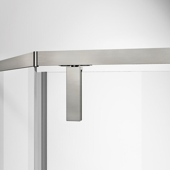 Душевое ограждение Vincea Slim-N 90x90 см VSP-4SN900CLBN, брашированный никель/прозрачное фото 3