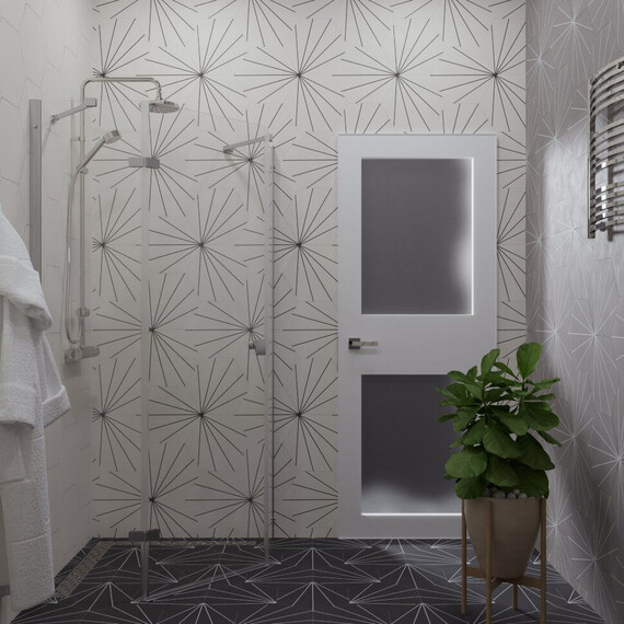 Душевое ограждение Triton Сигма 100x100 см Щ0000056790, хром/прозрачное фото 2