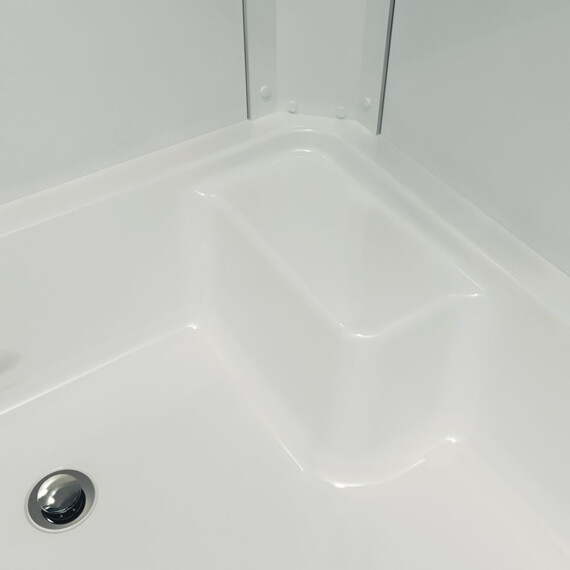 Душевая кабина Тритон Коралл 120x80 см L Щ0000061819, белый/мозаика фото 7