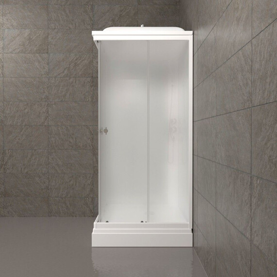 Душевая кабина Тритон Вельвет 90x90 см Щ0000061852, белый/матовое фото 6