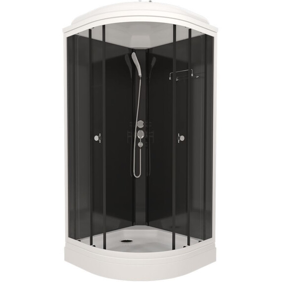 Душевая кабина Тритон Топ 90x90 см Щ0000064609, белый/прозрачное фото 2