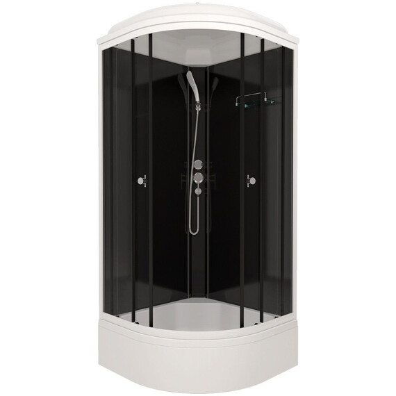 Душевая кабина Тритон Топ 90x90 см Щ0000065702, белый/прозрачное фото 2