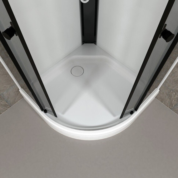 Душевая кабина Тритон Грэй 90x90 см Щ0000067300, белый/тонированное фото 8