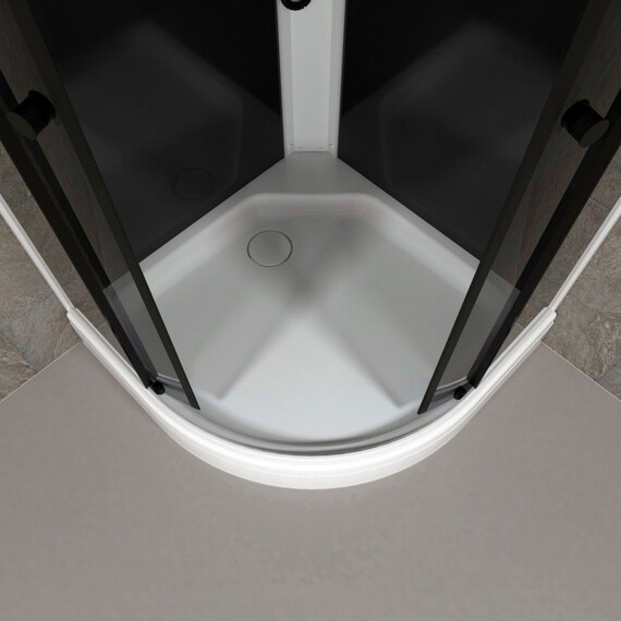 Душевая кабина Тритон Грэй 90x90 см Щ0000067302, белый/тонированное фото 8