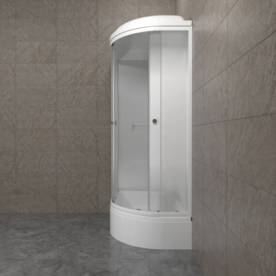 Душевая кабина Тритон Коралл 120x80 см L Щ0000068947, белый/узор фото 6